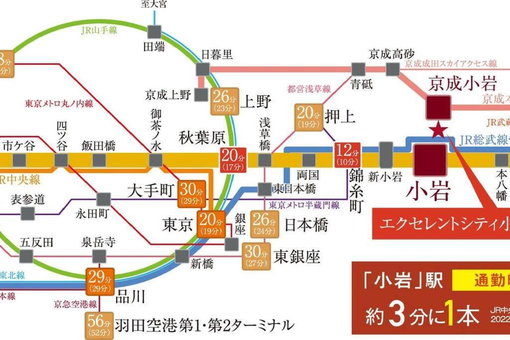 東京芳华驿站 Leilighet Tokyo Eksteriør bilde